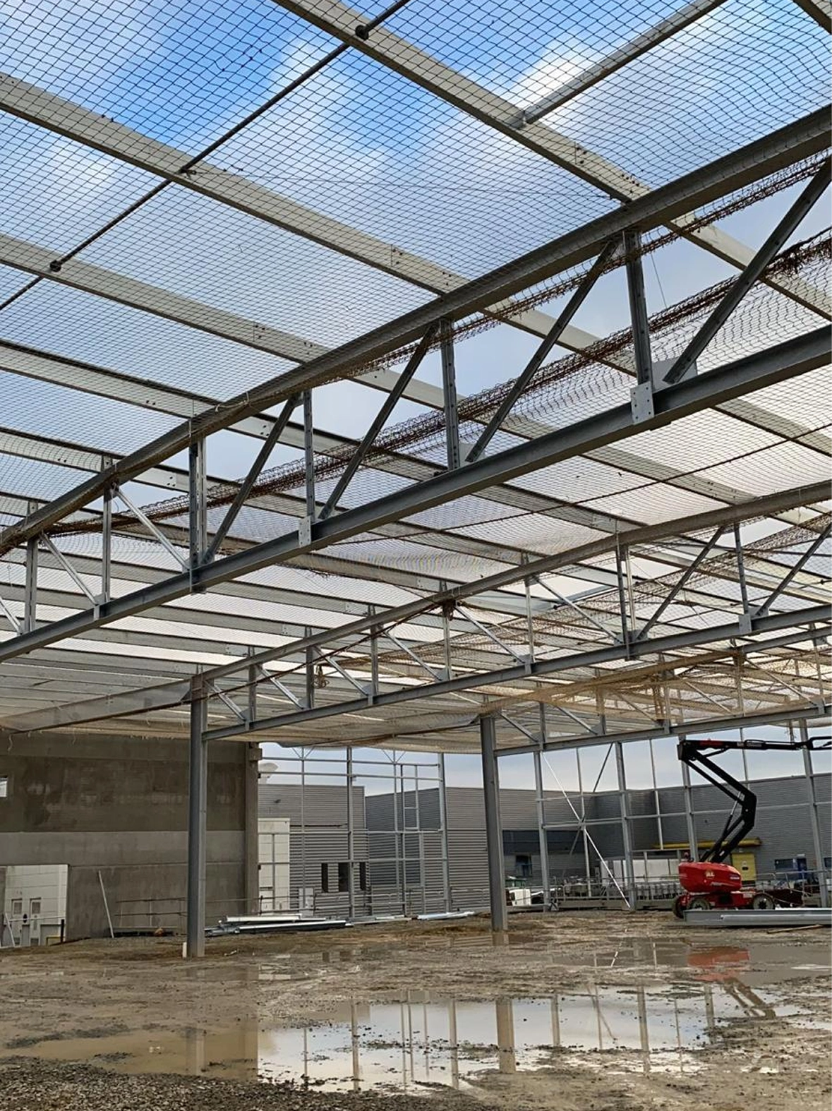 Pose de filet de s&eacute;curit&eacute; antichute Indre-et-Loire et en &Icirc;le-de-France