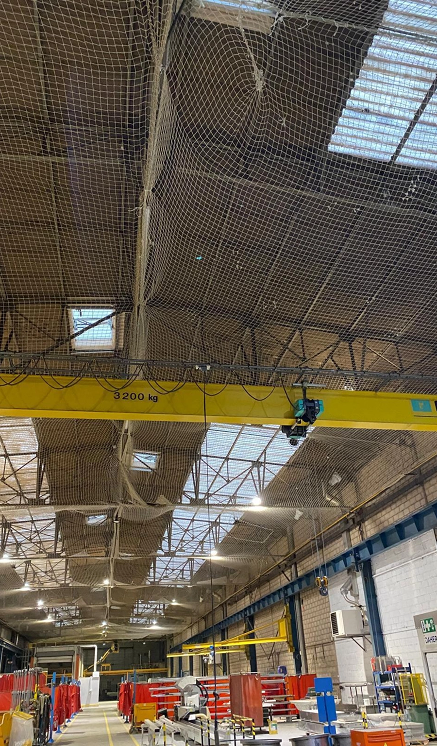 Pose de filet de s&eacute;curit&eacute; polyane Indre-et-Loire et en &Icirc;le-de-France